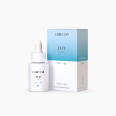 Сыворотка для лица LABELIST JOY HA + B5 для интенсивного увлажнения с гиалуроновой кислотой и пантенолом.