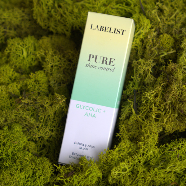 Гель-пилинг для лица LABELIST PURE Glycolic + AHA для обновления и сияния кожи с гликолевой кислотой и AHA