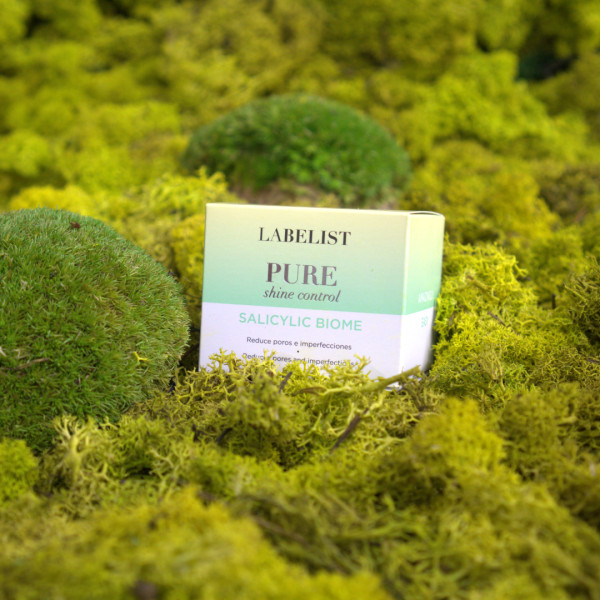 Крем для лица LABELIST PURE Salicylic Biome для уменьшения жирности и ухода за порами с ниацинамидом и экстрактом клевера