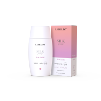 Сонцезахисний флюїд для обличчя LABELIST SILK SPF50 для захисту та відновлення шкіри з екзосомами центели