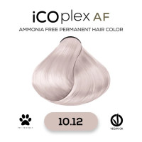 Безаммиачная крем-краска для волос iAM4u iCOplex AF 10.12 Platinum Ash Pearl Blonde - 100 мл