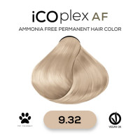 Безаміачна крем-фарба для волосся iAM4u iCOplex AF 9.32 Very Light Beige Blonde - 100 мл