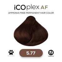 Безаміачна крем-фарба для волосся iAM4u iCOplex AF 5.77 Intense Light Brown - 100 мл