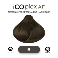 Безаміачна крем-фарба для волосся iAM4u iCOplex AF 6 Cold Dark Blonde - 100 мл