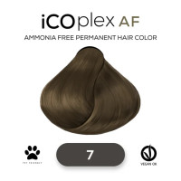 Безаміачна крем-фарба для волосся iAM4u iCOplex AF 7 Cold Blonde - 100 мл
