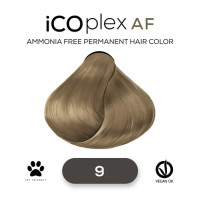 Безаммиачная крем-краска для волос iAM4u iCOplex AF 9 Cold Very Light Blonde - 100 мл