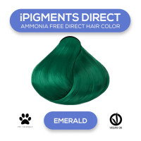 Прямой пигмент для волос iAM4u iPIGMENTS DIRECT Emerald - 100 мл