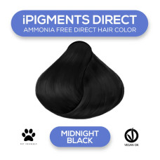 Прямой пигмент для волос iAM4u iPIGMENTS DIRECT Midnight Black - 100 мл