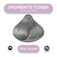 Безаммиачный тонер для волос iAM4u iPIGMENTS TONER Opal Silver - 100 мл