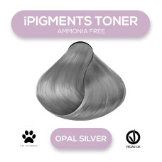 Безаммиачный тонер для волос iAM4u iPIGMENTS TONER Opal Silver - 100 мл