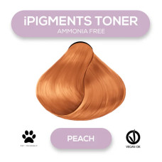 Безаммиачный тонер для волос iAM4u iPIGMENTS TONER Peach - 100 мл