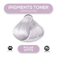 Безаміачний тонер для волосся iAM4u iPIGMENTS TONER Polar White - 100 мл