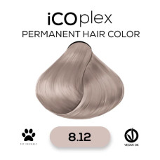 Стойкая крем-краска для волос iAM4u iCOplex 8.12 Light Ash Pearl Blonde - 100 мл