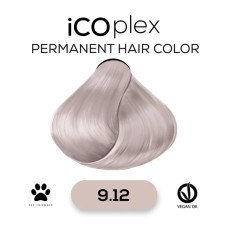 Стойкая крем-краска для волос iAM4u iCOplex 9.12 Very Light Ash Pearl Blonde - 100 мл