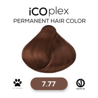 Стойкая крем-краска для волос iAM4u iCOplex 7.77 Blond Marron - 100 мл