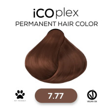 Стойкая крем-краска для волос iAM4u iCOplex 7.77 Blond Marron - 100 мл