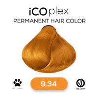 Стойкая крем-краска для волос iAM4u iCOplex 9.34 Very Light Gold Copper Blonde - 100 мл