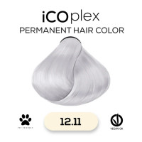 Стійка крем-фарба для волосся iAM4u iCOplex 12.11 Intense Ash Extreme Blonde - 100 мл