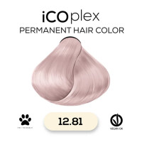 Стойкая крем-краска для волос iAM4u iCOplex 12.81 Violet Ash Extreme Blonde - 100 мл