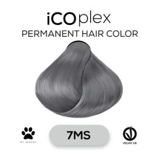 Стойкая крем-краска для волос iAM4u iCOplex MS Metallik Silver - 100 мл