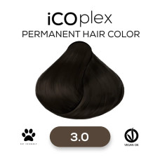 Стойкая крем-краска для волос iAM4u iCOplex 3.0 Dark Brown - 100 мл