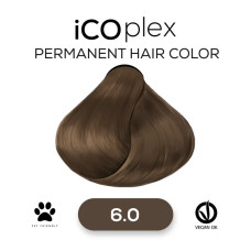 Стойкая крем-краска для волос iAM4u iCOplex 6.00 Intensive Dark Blonde - 100 мл