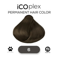 Стойкая крем-краска для волос iAM4u iCOplex 6 Cold Dark Blonde - 100 мл