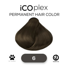 Стойкая крем-краска для волос iAM4u iCOplex 6 Cold Dark Blonde - 100 мл