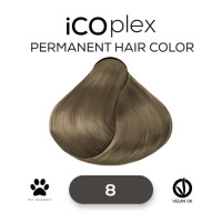 Стойкая крем-краска для волос iAM4u iCOplex 8 Cold Light Blonde - 100 мл