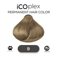 Стойкая крем-краска для волос iAM4u iCOplex 9 Cold Very Light Blonde - 100 мл