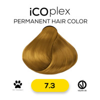 Стійка крем-фарба для волосся iAM4u iCOplex 7.3 Gold Blonde - 100 мл
