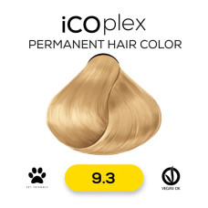 Стойкая крем-краска для волос iAM4u iCOplex 9.3 Very Light Gold Blonde - 100 мл