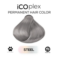 Стойкая тонер крем-краска для волос iAM4u iCOplex STEEL - 100 мл