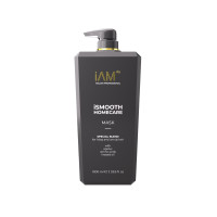 Маска от пушистости iAM4u iSmooth интенсивная для гладких и блестящих волос с маслом льна – 1000 мл